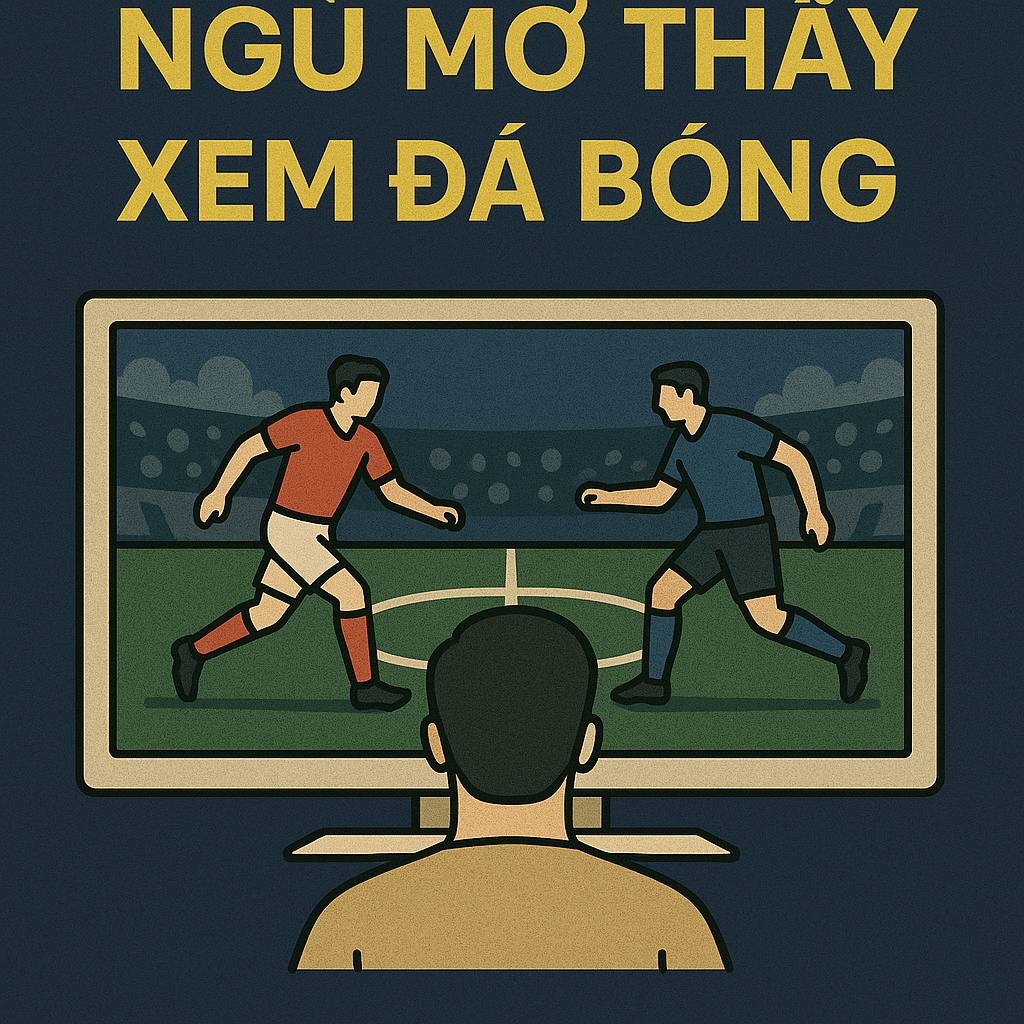 Mơ thấy xem đá bóng là điềm gì? Đánh số mấy