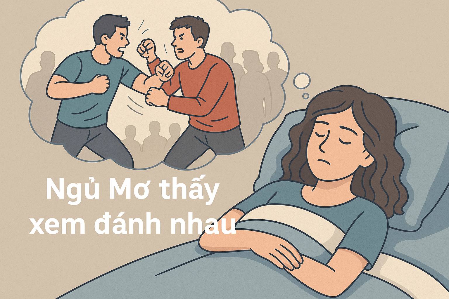 Mơ thấy xem đánh nhau là điềm gì? Đánh số mấy