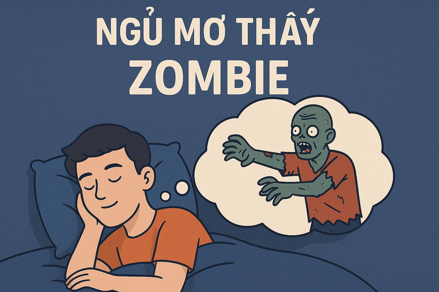 Mơ thấy zombie là điềm gì? Đánh số mấy