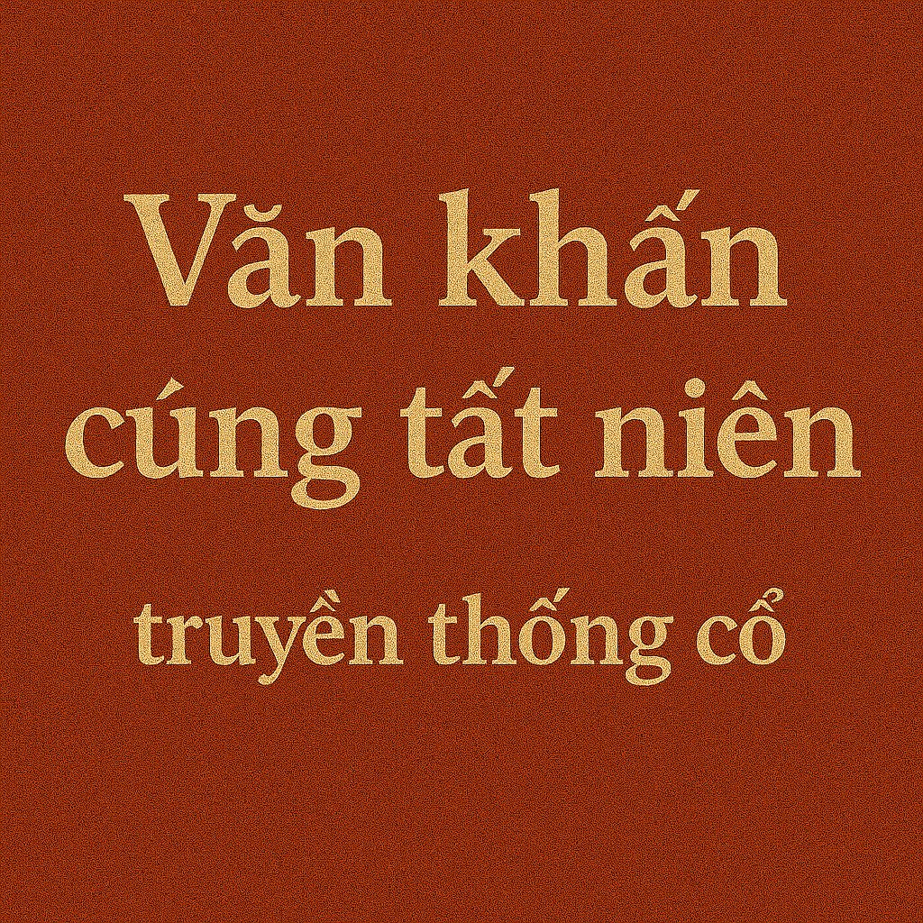 Văn khấn cúng tất niên cuối năm đón 2026 Bính Ngọ phổ biến #1