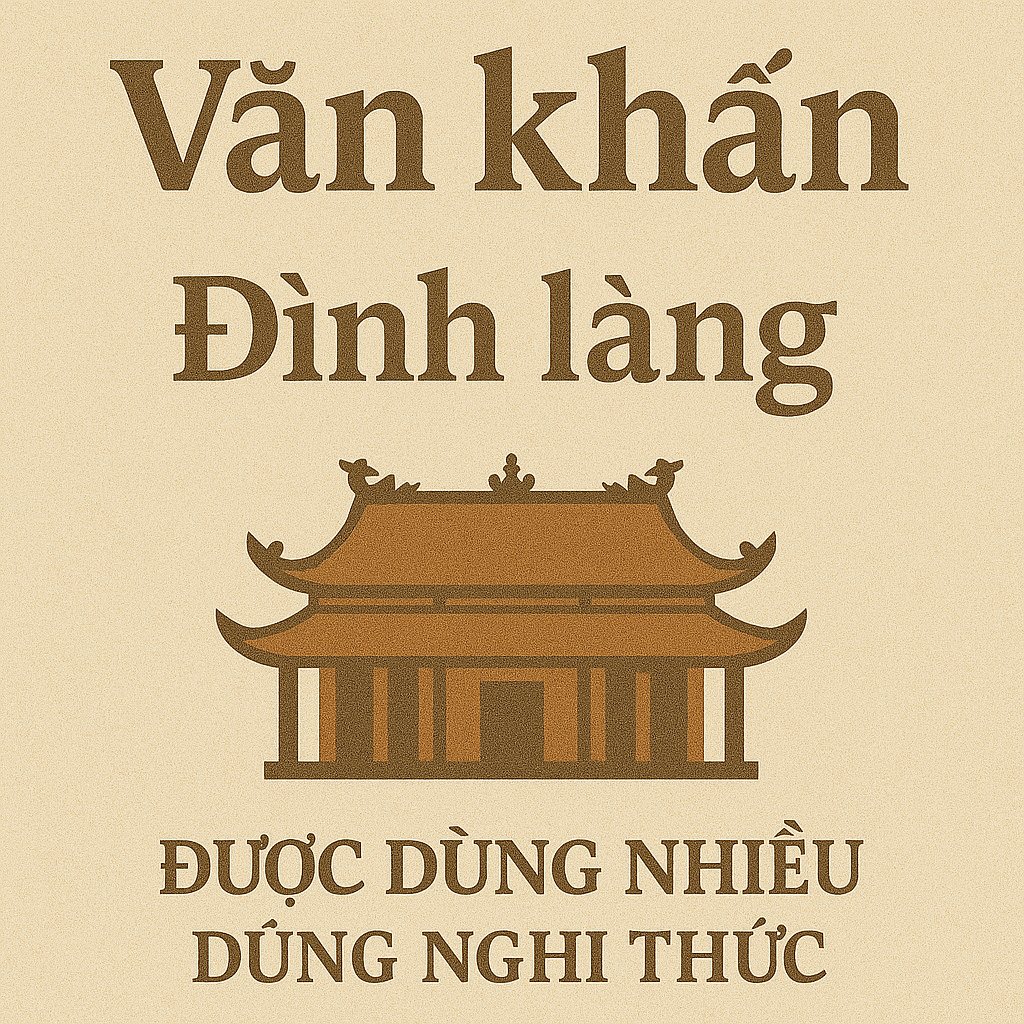 Văn khấn đình làng 2026 được dùng nhiều đúng nghi thức