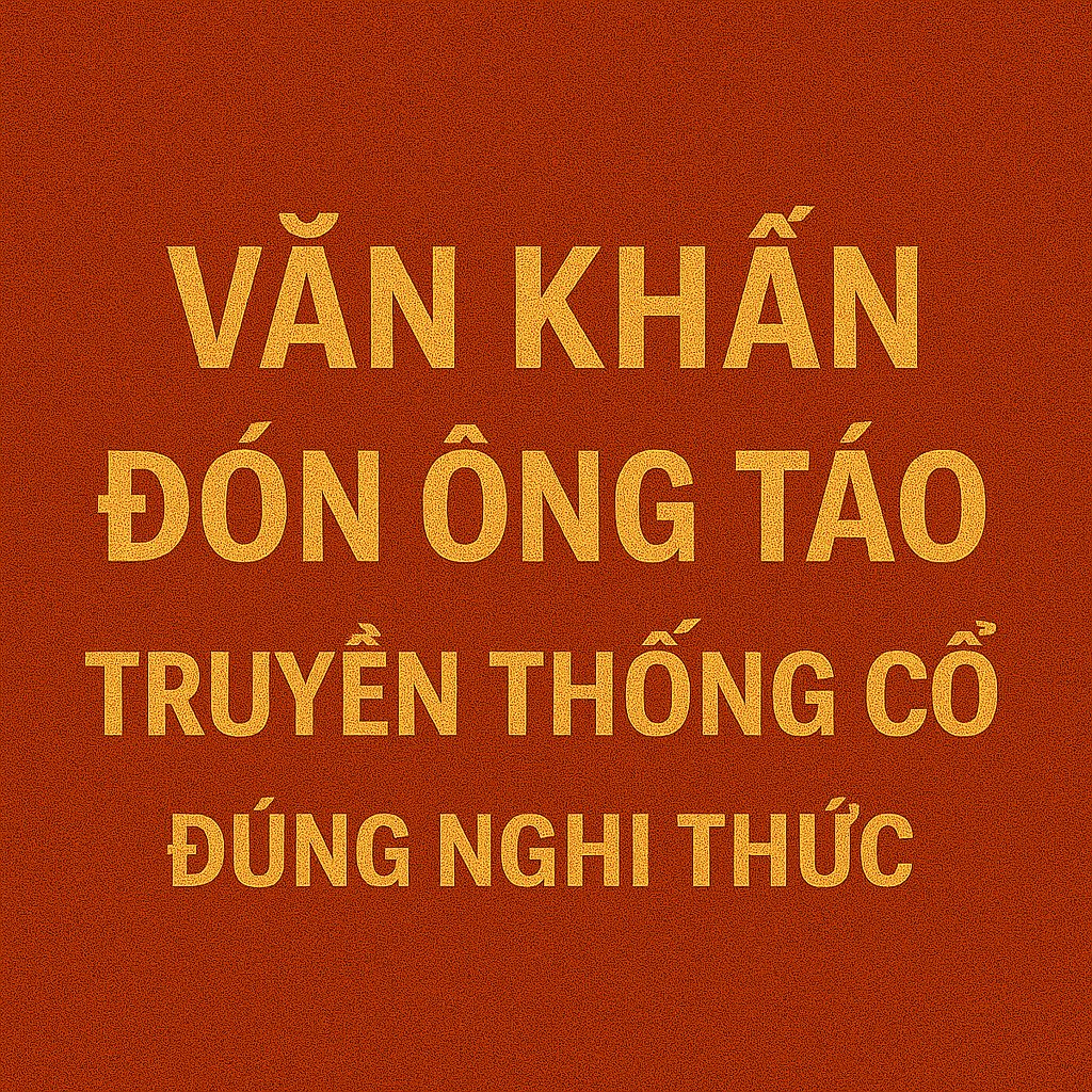 Văn khấn đón ông Táo về nhà đón năm mới Bính Ngọ 2026 phổ biến #1