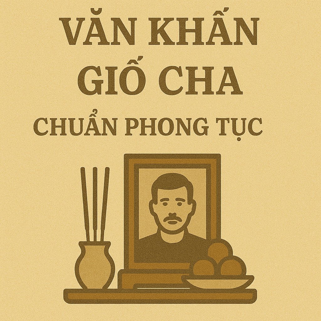 Văn khấn giỗ cha 2026 chuẩn phong tục - Sách NXB VH DT