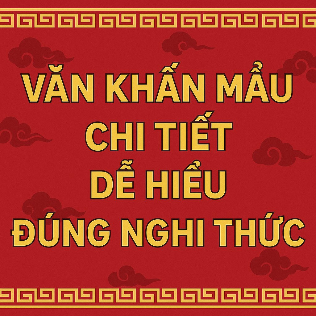 Văn khấn mẫu 2026 chi tiết dễ hiểu đúng nghi thức
