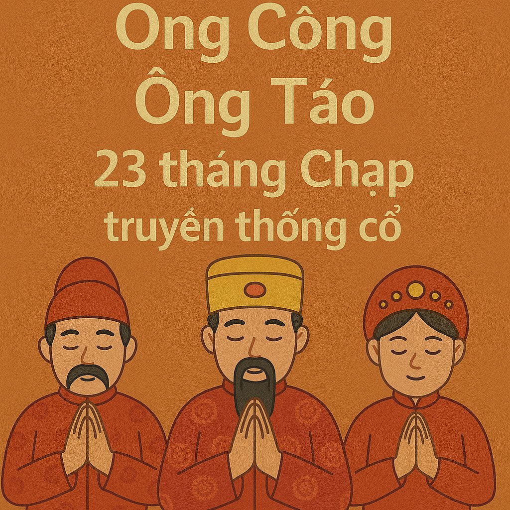 Văn khấn Ông Công Ông Táo 23 tháng Chạp 2026 truyền thống cổ