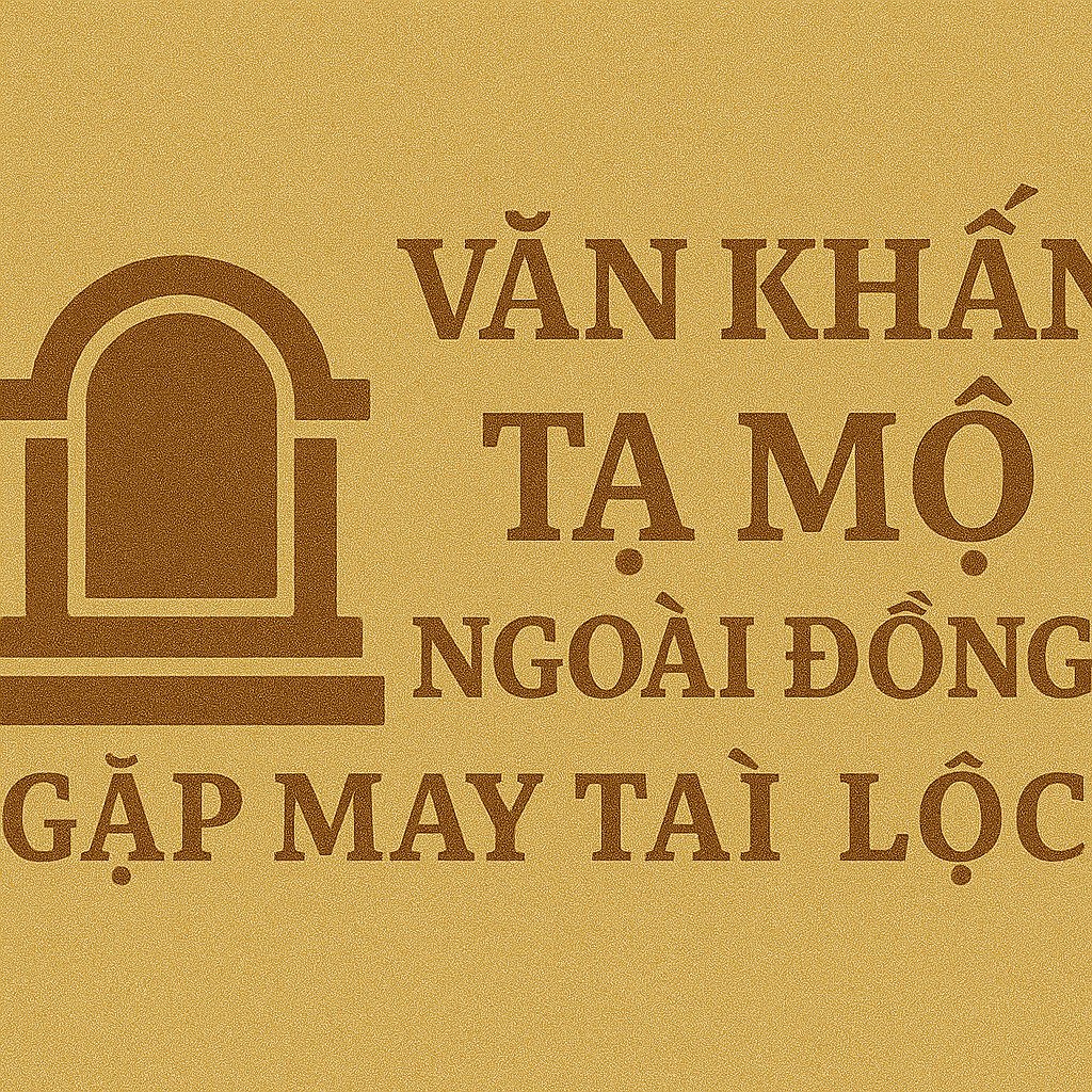 Văn khấn tạ mộ ngoài đồng 2026 gặp may tài lộc