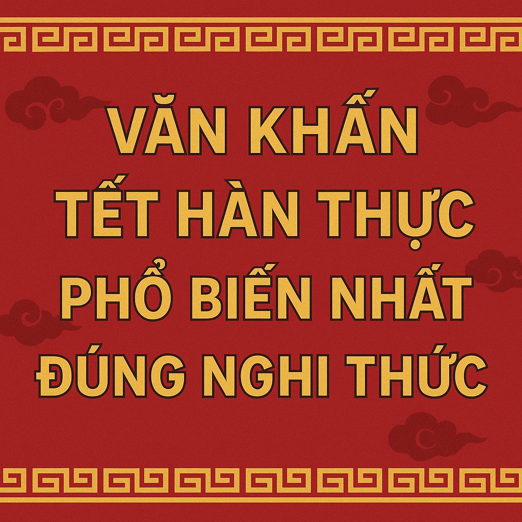 Văn khấn tết Hàn Thực 3 3 2026 phổ biến nhất đúng nghi thức