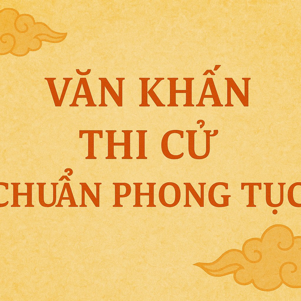 3 mẫu Văn khấn thi cử 2026 được coi là linh ứng nhất