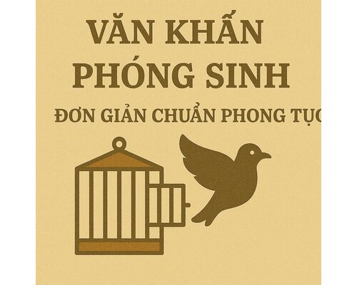 Văn khấn phóng sinh đơn giản chuẩn phong tục