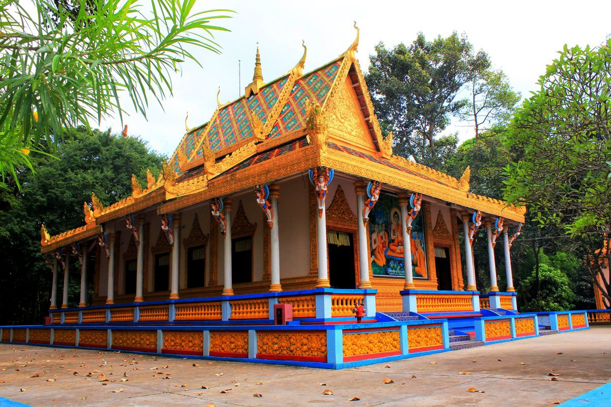 Chùa Dơi Thành Phố Sóc Trăng | Du lịch, Cửa sổ, Temples