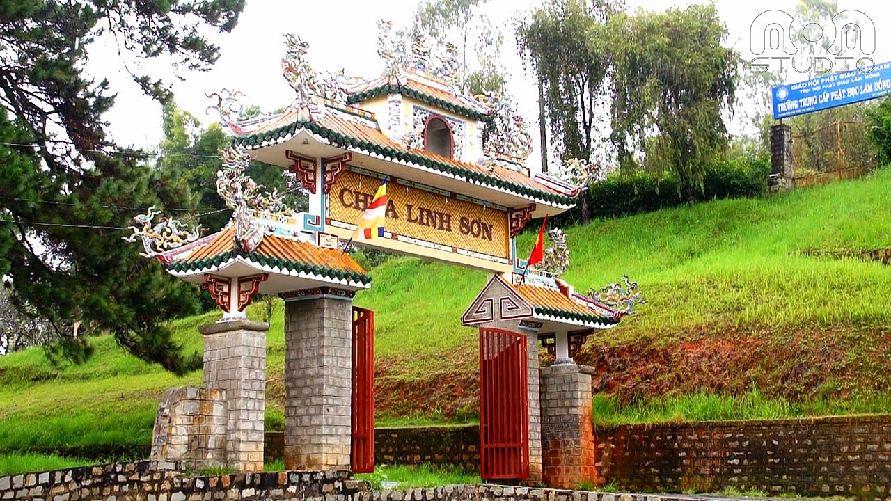 Cảnh đẹp Chùa Linh Sơn Ba Thê tỉnh An Giang