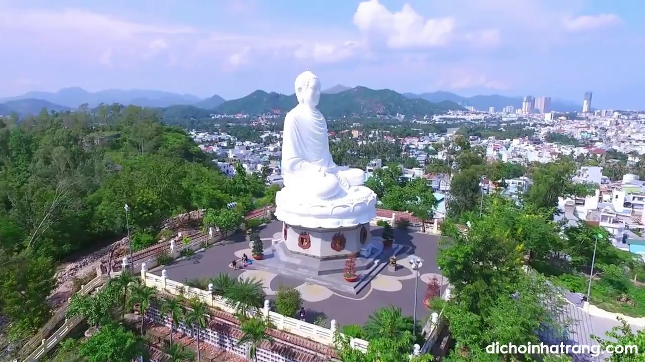 Chùa Long Sơn Nha Trang (Chùa Phật Trắng) - Long Son Pagoda Nha Trang ...