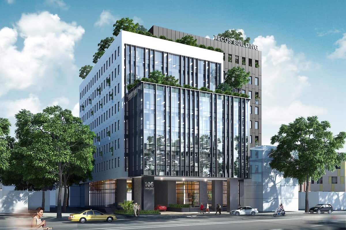 Tòa nhà Tecos Building số 106 Chùa Láng | Cho thuê văn phòng