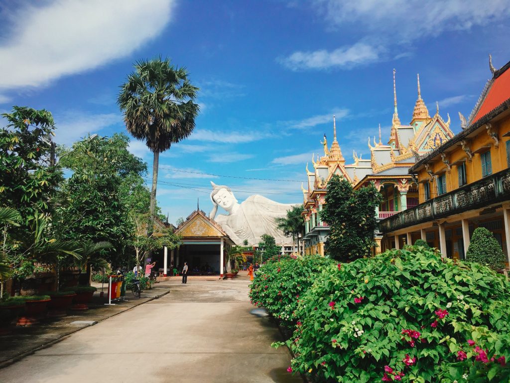 Chùa Som Rong - Ngôi chùa Khmer tuyệt đẹp ở Sóc Trăng