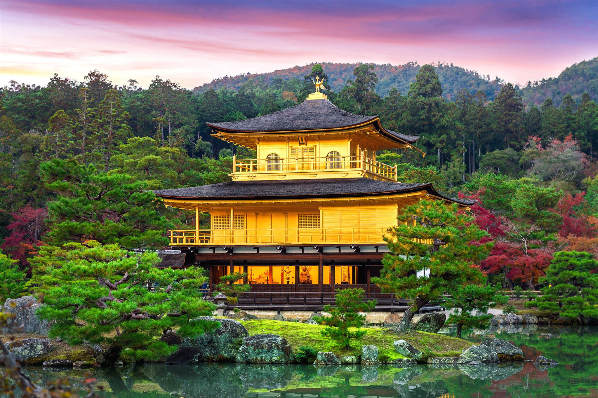 Rực rỡ ngôi chùa vàng Kinkakuji qua bốn mùa ở Nước Nhật - Vé máy bay đi ...