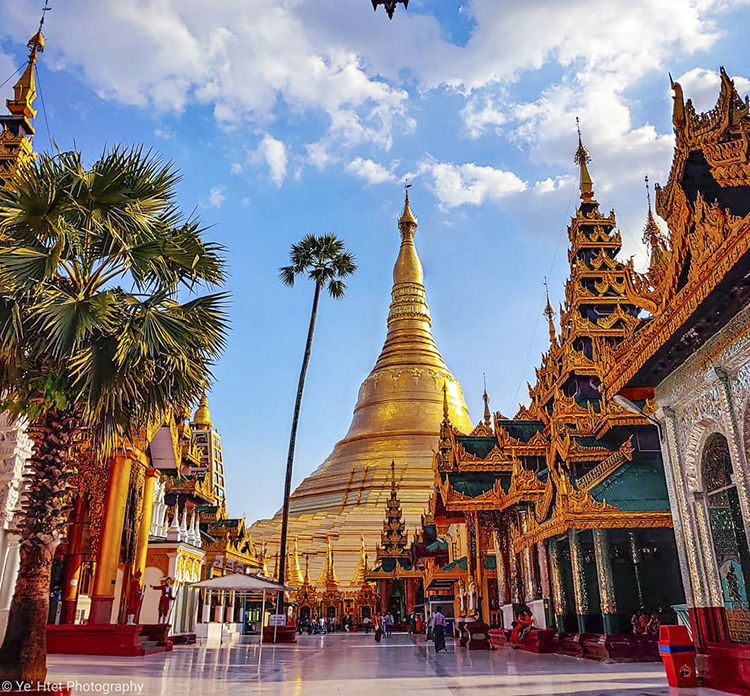 Cùng khám phá ngôi chùa vàng Shwedagon ở Yangon Myanmar nổi tiếng và ...