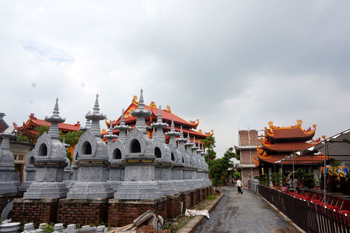 Những hình ảnh xây mới ở di tích văn hóa lịch sử Khúc Thủy (Thanh Oai ...