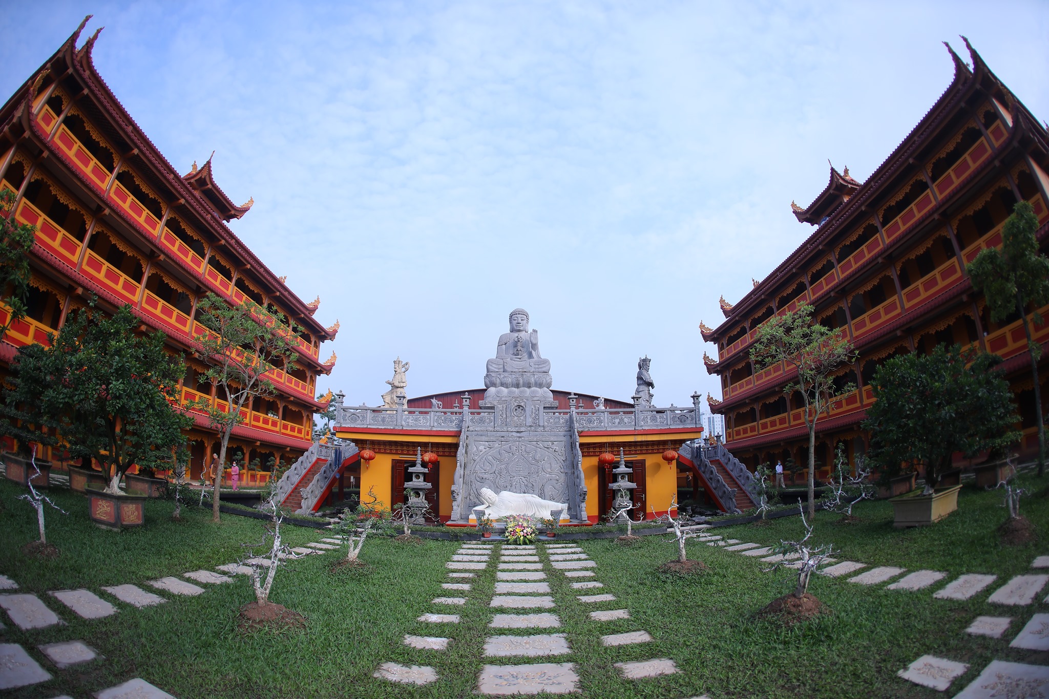 Cảnh chùa Thắng Nghiêm – Luật Mật Viện Thắng Nghiêm