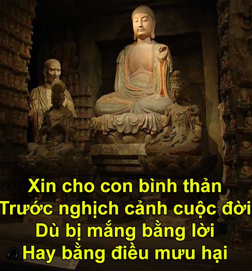 STT đi chùa ngắn gọn, STT đi chùa cầu bình an