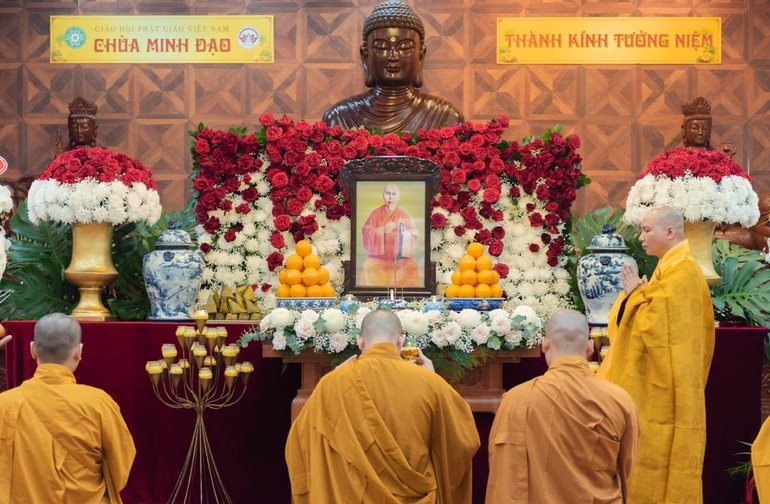 Tưởng niệm Hòa thượng Thích Thiện Tường tại chùa Minh Đạo (TP.HCM ...