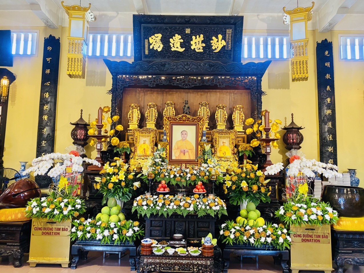 Chùa Ấn Quang trang nghiêm tưởng niệm lễ húy nhật Trưởng lão Hòa thượng ...