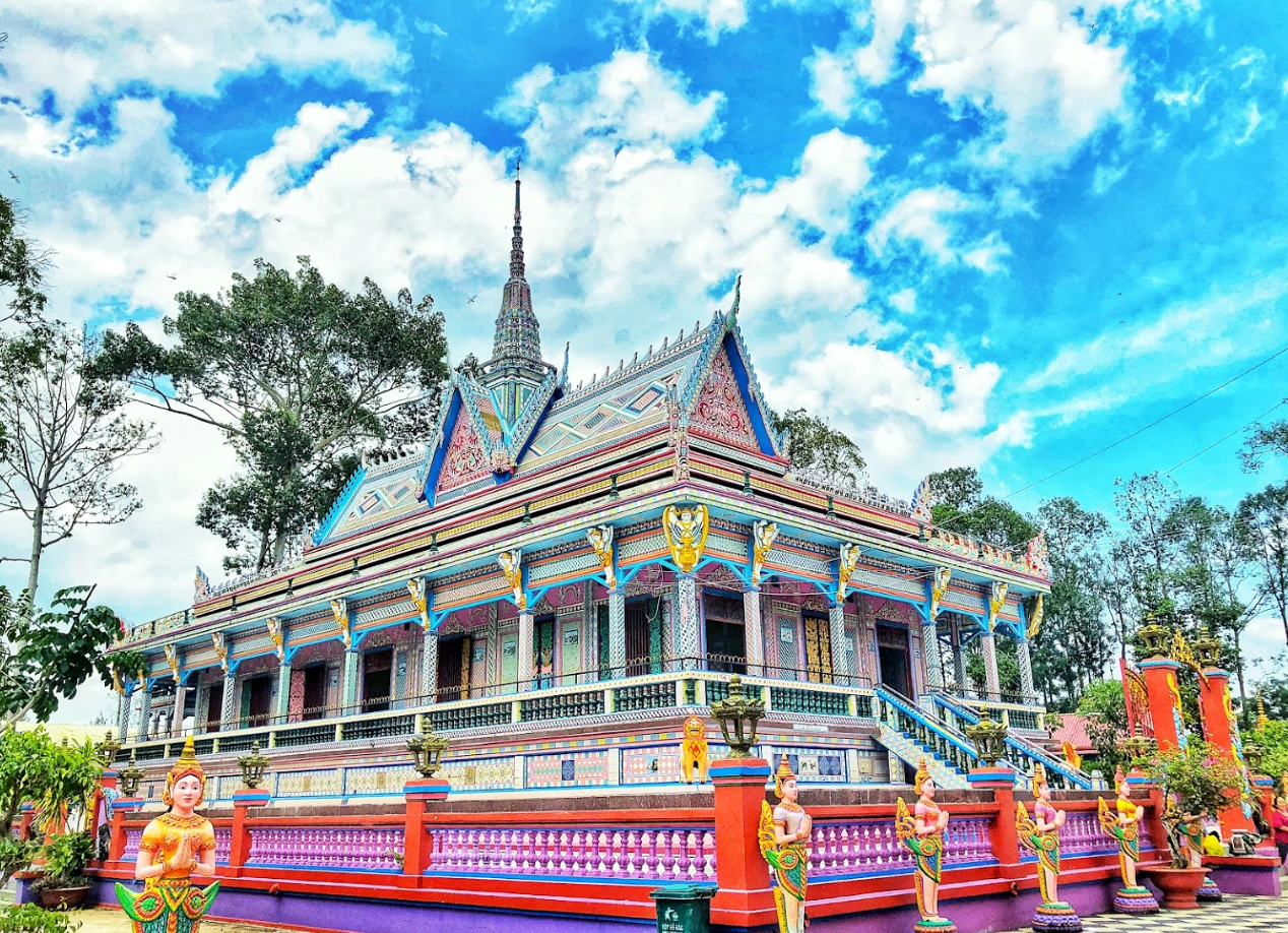 Chùa Chén Kiểu - Ngôi chùa Khmer độc đáo ở Sóc Trăng