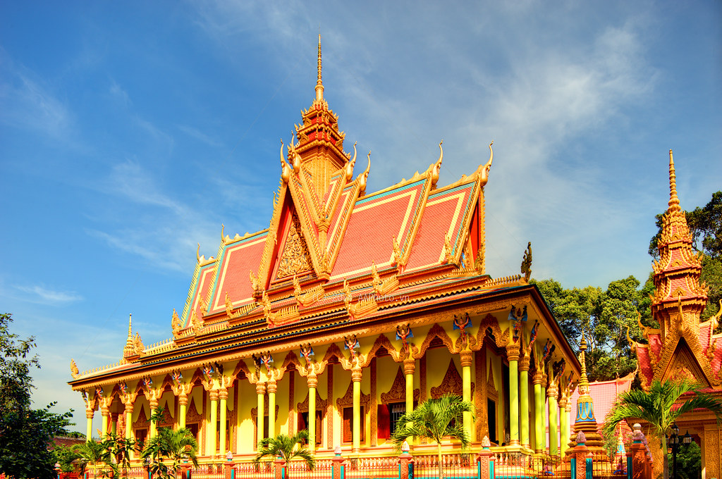 #10 Ngôi chùa Khmer ấn tượng nhất Miền Tây - HaloTravel