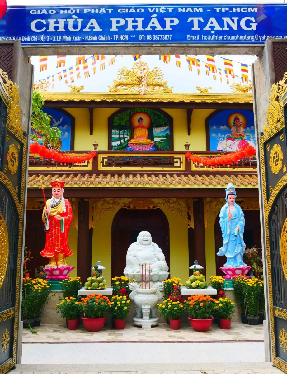 Review chùa Pháp Tạng cổ nổi tiếng tại Sài Gòn 2023