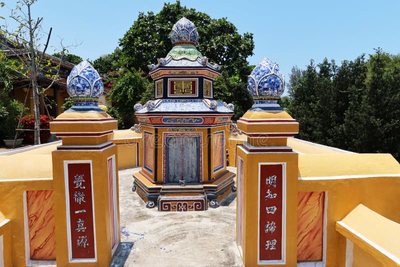 Chùa Phước Lâm Temple. Hoi an, Vietnam Editorial Stock Image - Image of ...