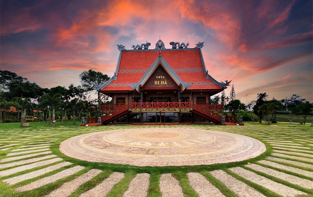 Chùa Di Đà - Ngôi chùa lớn nhất tại Bảo Lộc - Đi đâu vui