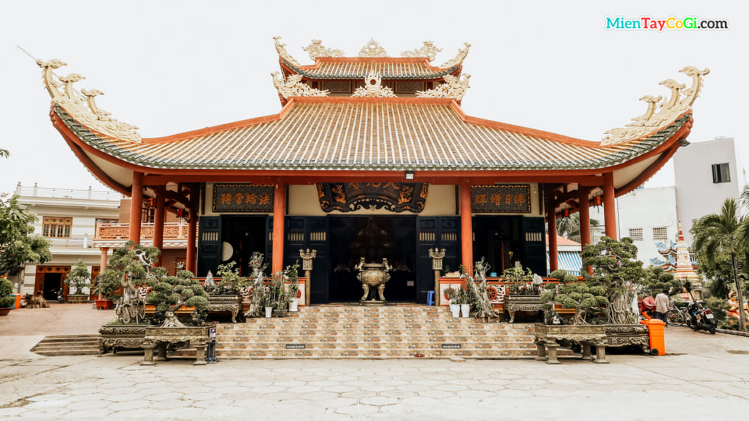 Chùa Thiên Quang Cần Thơ | Đường đi | Kiến trúc | Lịch sử A-Z