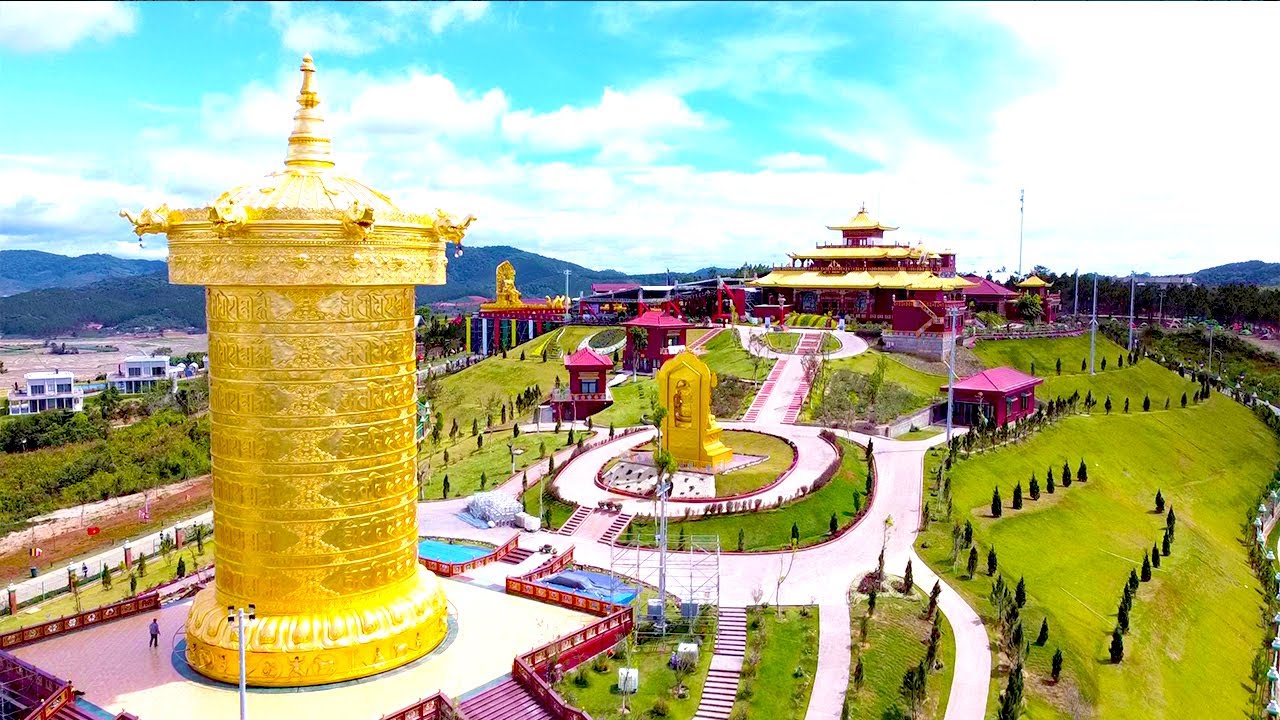 Ngợp thở ngày lễ Khánh Thành Chùa Tây Tạng Samten Hills có ĐẠI KINH ...