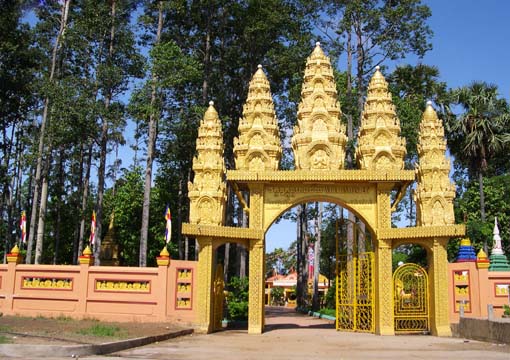Vietnam Landmarks - Chùa Phật Lớn (Kien Giang,Viet Nam)