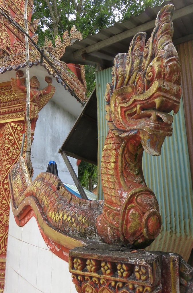Chùa Pôthi Somrôn Gate Nāga (Cần Thơ, Vietnam) | Chùa Pôthi … | Flickr