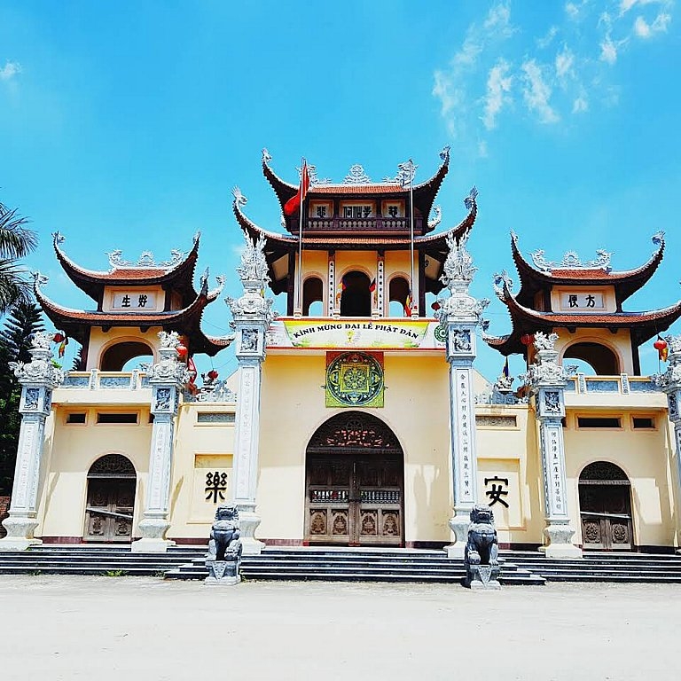 Chùa Hà – Vĩnh Yên thu hút đông đảo khách thập phương dịp đầu năm ...
