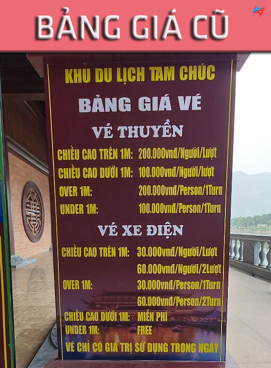 Vé Vào Chùa Tam Chúc, Vé Tham Quan, Xe Điện, Du Thuyền 2021
